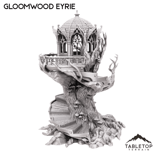 Tabletop Terrain Building Gloomwood Eyrie - Elven Building