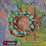 Tabletop Terrain Building Gloomwood Treehouse - Elven Building