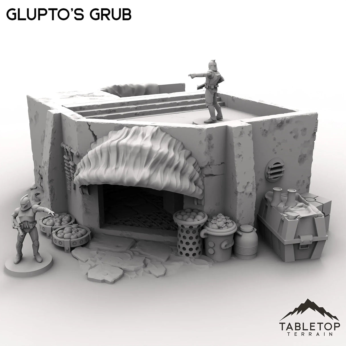 Tabletop Terrain Building Glupto's Grub