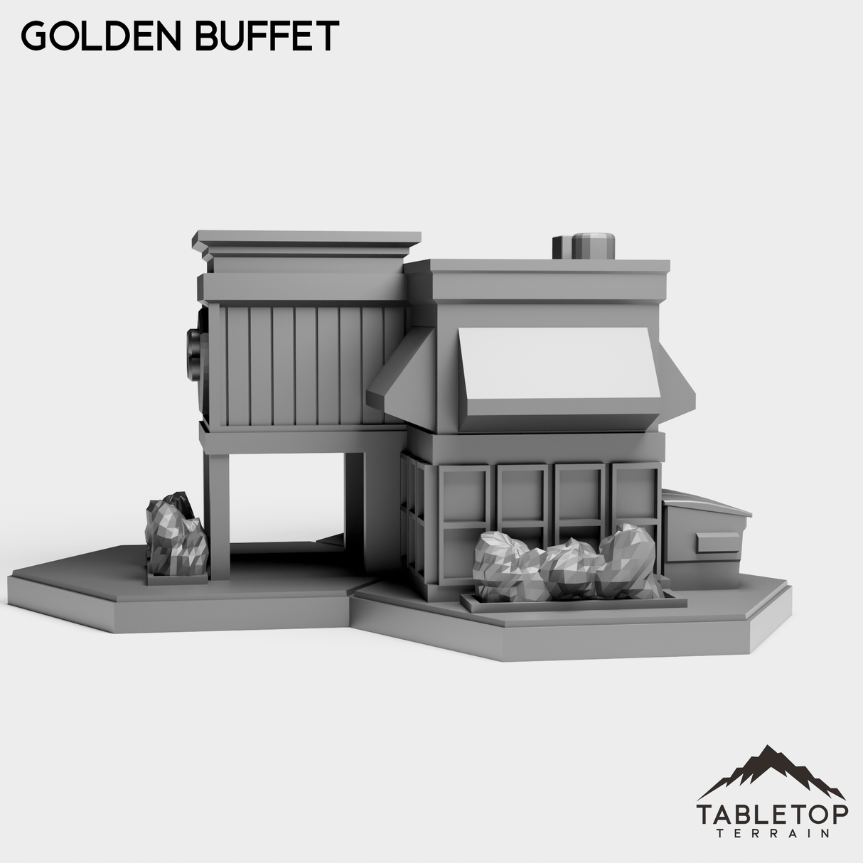 Tabletop Terrain Building Gold Buffet