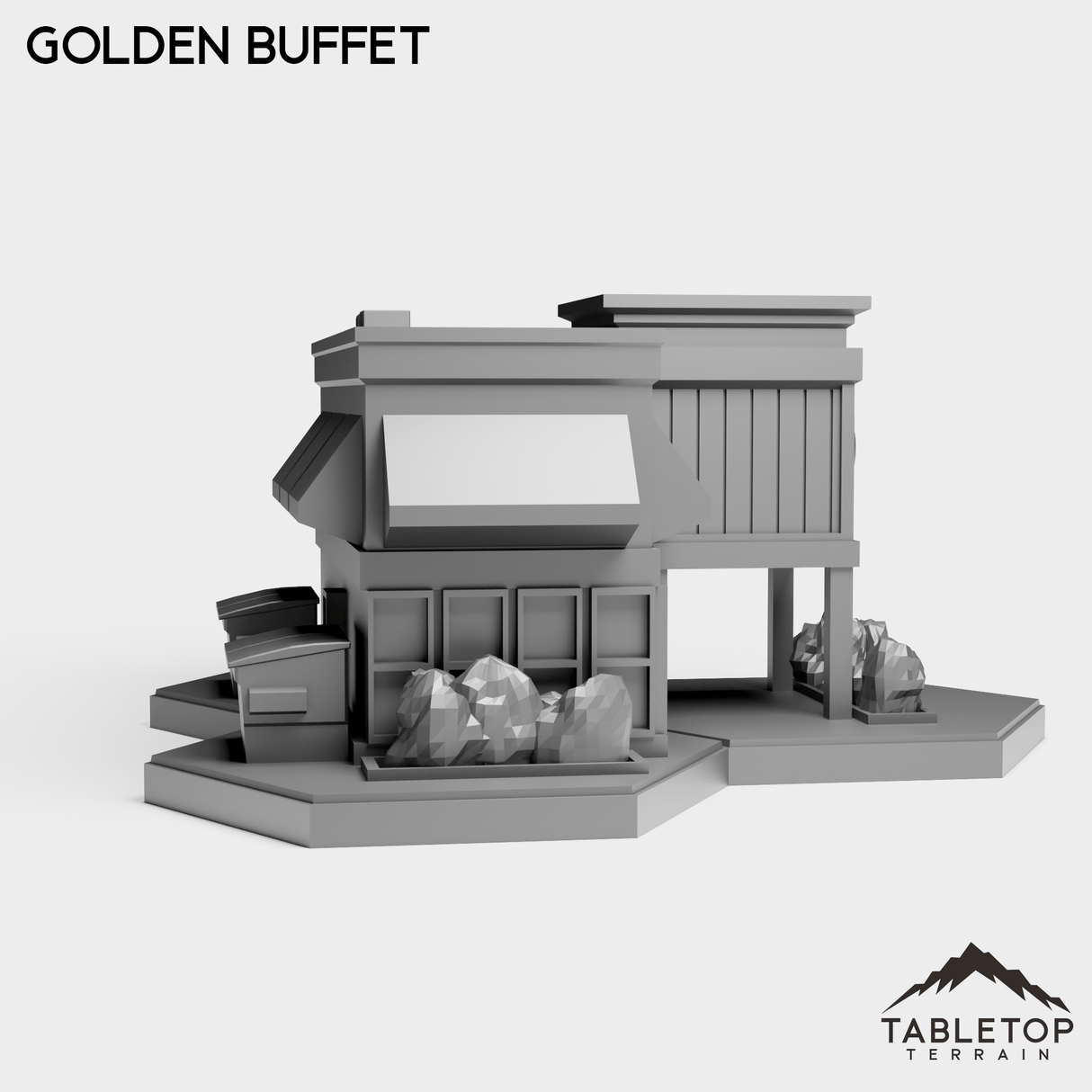 Tabletop Terrain Building Gold Buffet