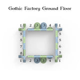 Tabletop Terrain Building Gothic Factory - Openlock