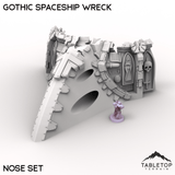 Tabletop Terrain Building Gothic Spaceship Wreck