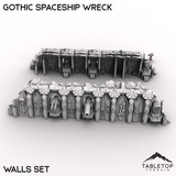Tabletop Terrain Building Gothic Spaceship Wreck