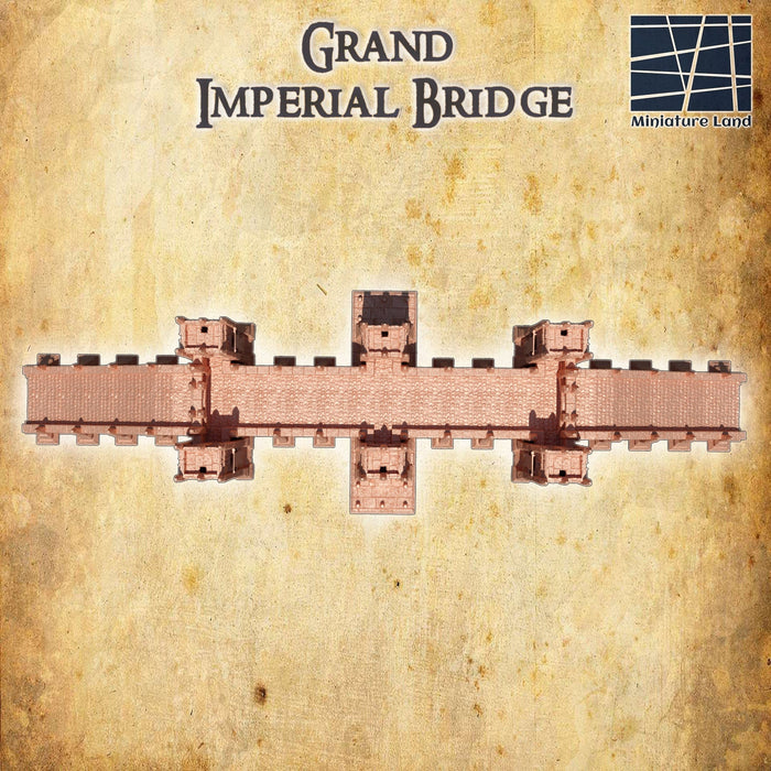 Tabletop Terrain Building Grand Imperial Bridge