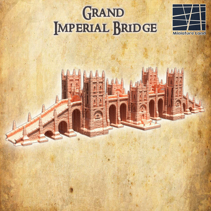 Tabletop Terrain Building Grand Imperial Bridge