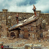 Tabletop Terrain Building Grave Diggers Hut