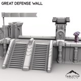 Tabletop Terrain Building Great Defense Wall