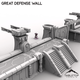 Tabletop Terrain Building Great Defense Wall