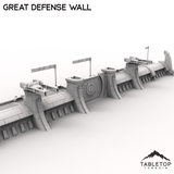 Tabletop Terrain Building Great Defense Wall