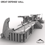 Tabletop Terrain Building Great Defense Wall