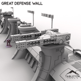 Tabletop Terrain Building Great Defense Wall