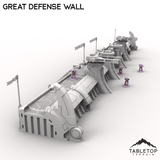 Tabletop Terrain Building Great Defense Wall