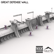 Tabletop Terrain Building Great Defense Wall