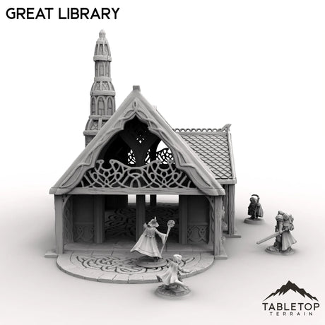 Tabletop Terrain Building Great Library - Kingdom of Noldareth