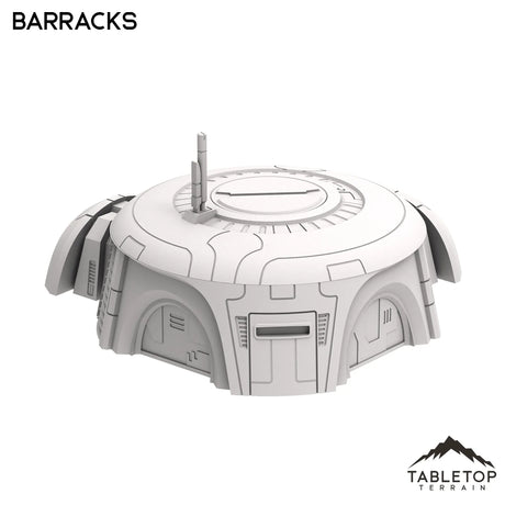 Tabletop Terrain Building Greater Good Barracks