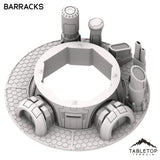 Tabletop Terrain Building Greater Good Barracks