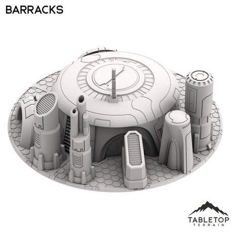 Tabletop Terrain Building Greater Good Barracks