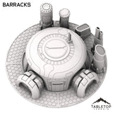 Tabletop Terrain Building Greater Good Barracks