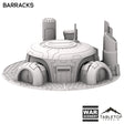 Tabletop Terrain Building Greater Good Barracks