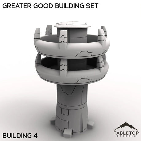 Tabletop Terrain Building Greater Good Building Set
