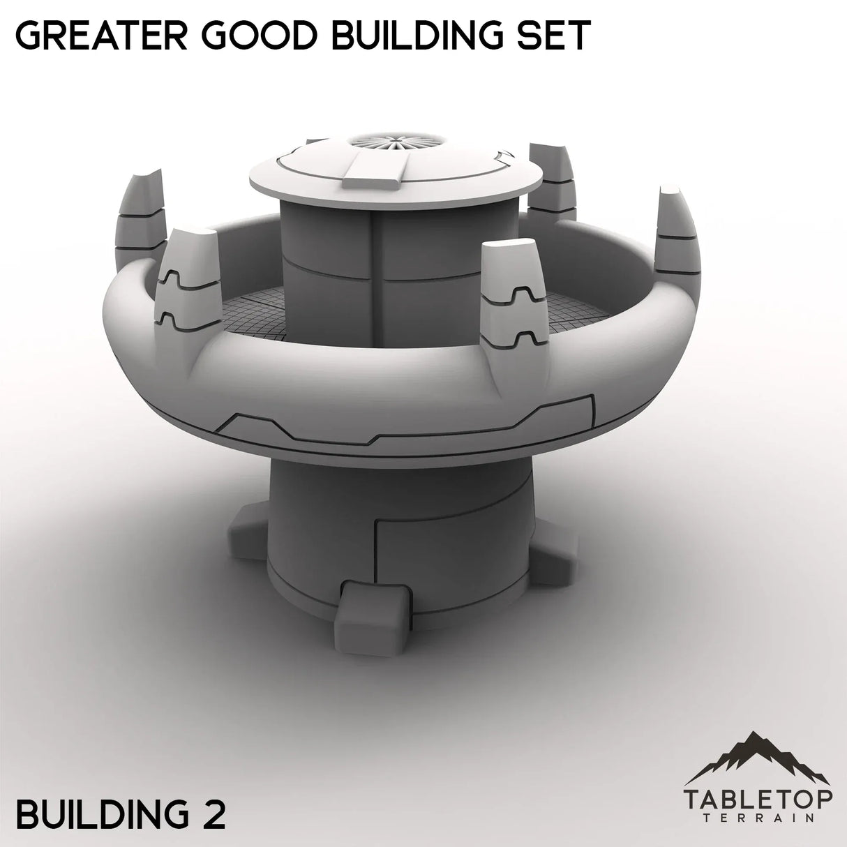 Tabletop Terrain Building Greater Good Building Set
