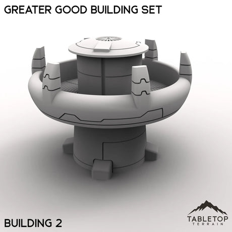 Tabletop Terrain Building Greater Good Building Set