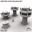 Tabletop Terrain Building Greater Good Building Set