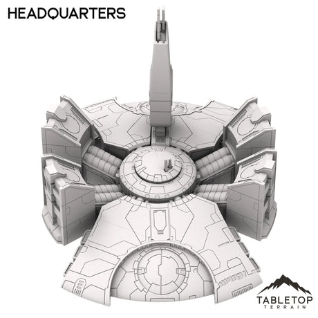 Tabletop Terrain Building Greater Good Headquarters
