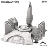 Tabletop Terrain Building Greater Good Headquarters