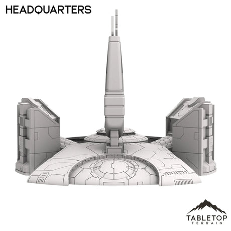 Tabletop Terrain Building Greater Good Headquarters