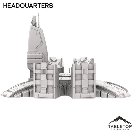 Tabletop Terrain Building Greater Good Headquarters