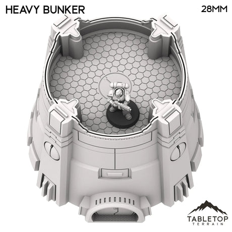 Tabletop Terrain Building Greater Good Heavy Bunker