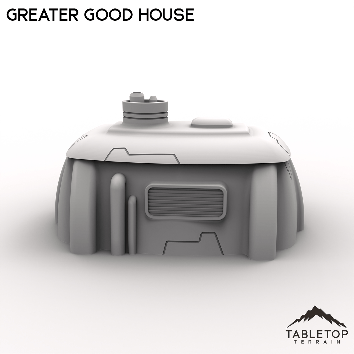 Tabletop Terrain Building Greater Good House