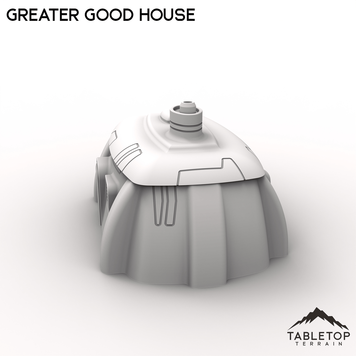 Tabletop Terrain Building Greater Good House