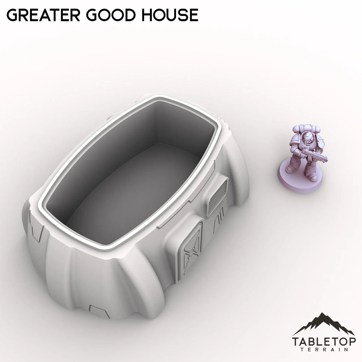 Tabletop Terrain Building Greater Good House