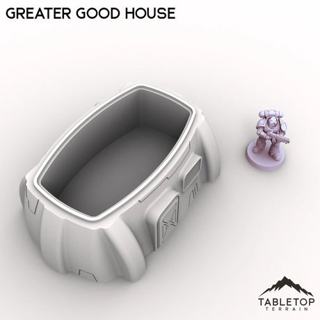Tabletop Terrain Building Greater Good House