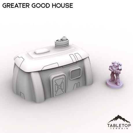 Tabletop Terrain Building Greater Good House