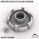 Tabletop Terrain Building Greater Good Stackable Bunker