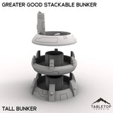 Tabletop Terrain Building Greater Good Stackable Bunker