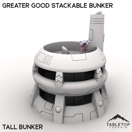 Tabletop Terrain Building Greater Good Stackable Bunker