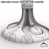 Tabletop Terrain Building Greater Good Tent of the Master