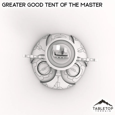 Tabletop Terrain Building Greater Good Tent of the Master