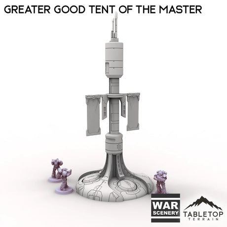 Tabletop Terrain Building Greater Good Tent of the Master