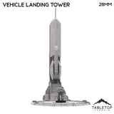Tabletop Terrain Building Greater Good Vehicle Landing Tower