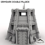Tabletop Terrain Building Grimdark Double Pillbox