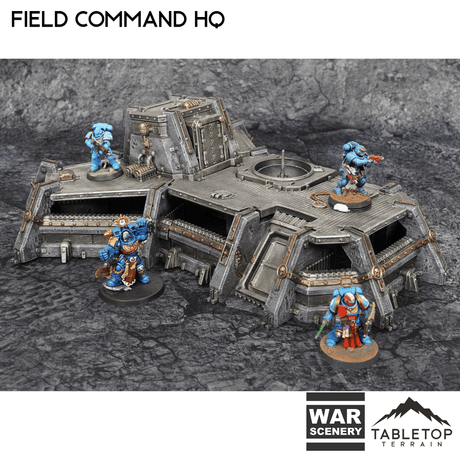 Tabletop Terrain Building Grimdark Field Command HQ