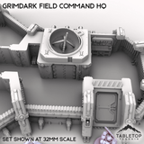 Tabletop Terrain Building Grimdark Field Command HQ