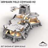 Tabletop Terrain Building Grimdark Field Command HQ