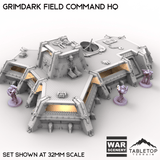 Tabletop Terrain Building Grimdark Field Command HQ